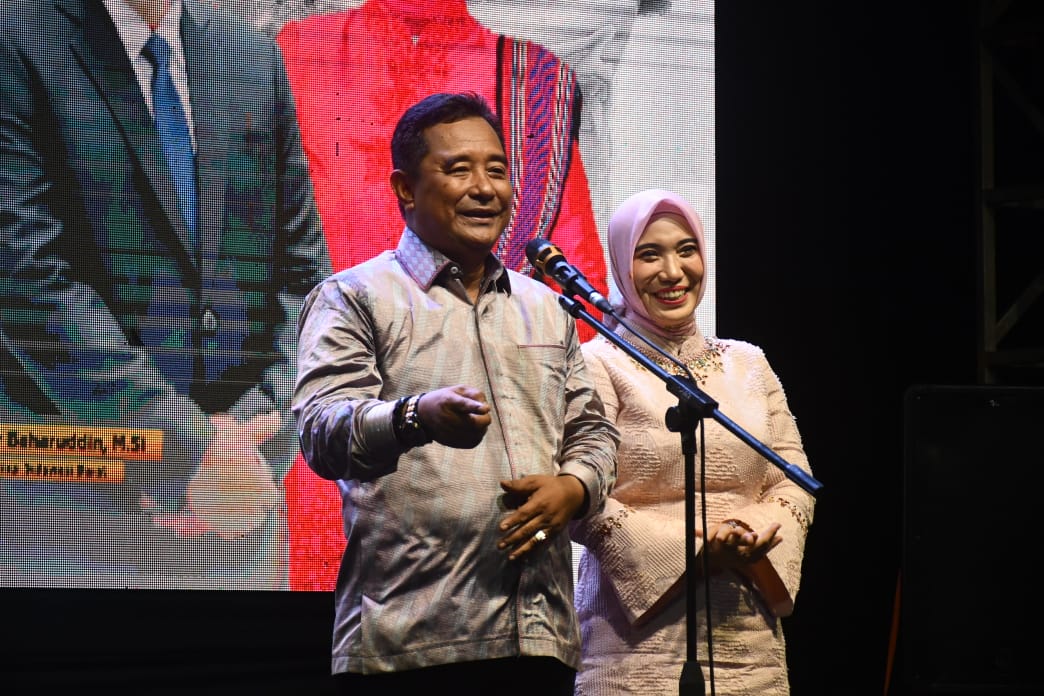 PJ Bahtiar Bersama Sofha Marwah Ucapkan Terima Kasih Kepada Masyarakat Sulbar 
