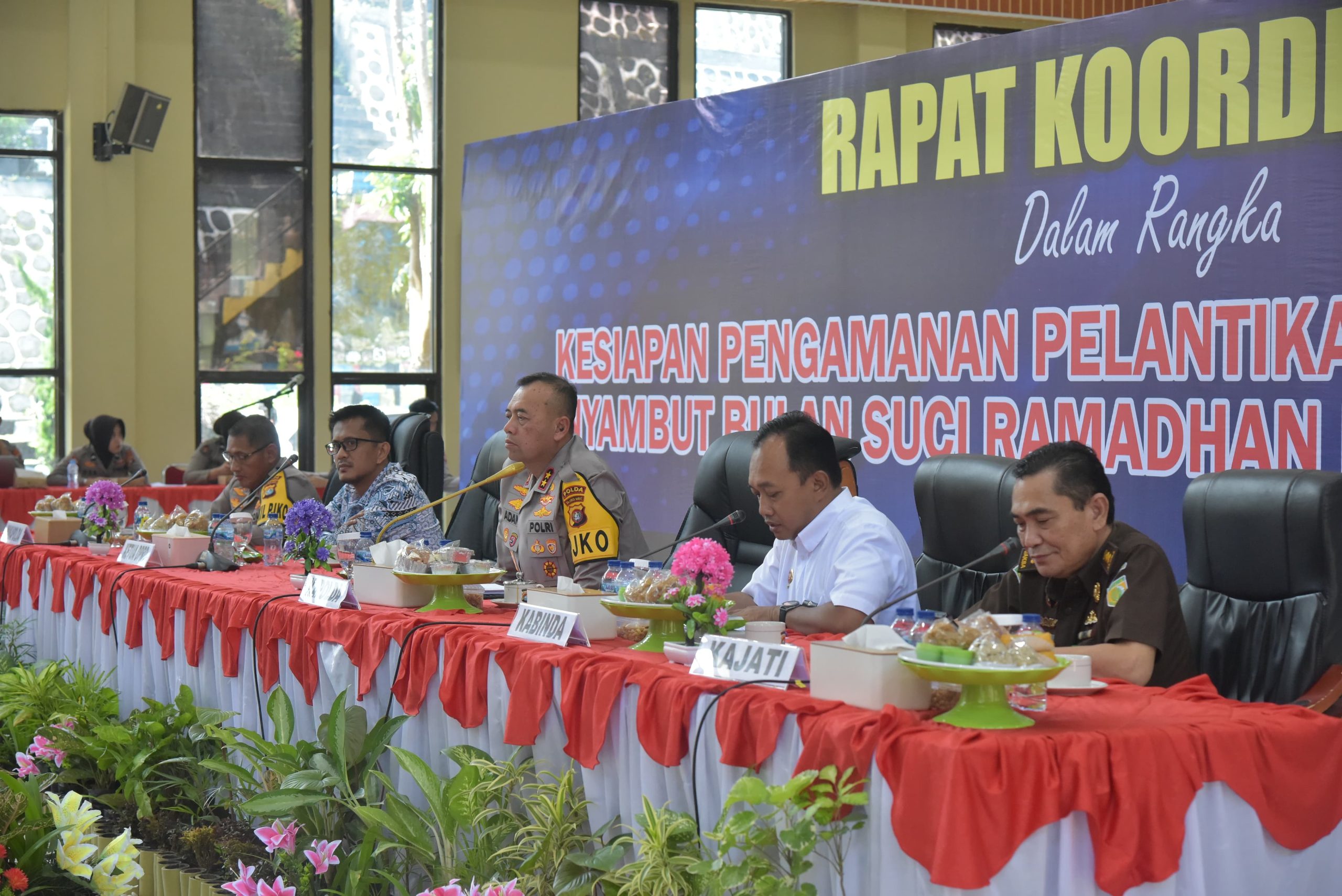 Wakil Ketua DRPD Provinsi Sulawesi Barat Munandar Wijaya Hadiri Rakor Terkait Persiapan Pengamanan Menyambut Bulan Ramadhan