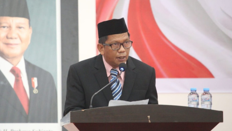 Rapat Paripurna dalam Rangka Pengumuman Pasangan Calon Gubernur dan Wakil Gubernur Sulawesi Barat Terpilih Periode 2025–2030.