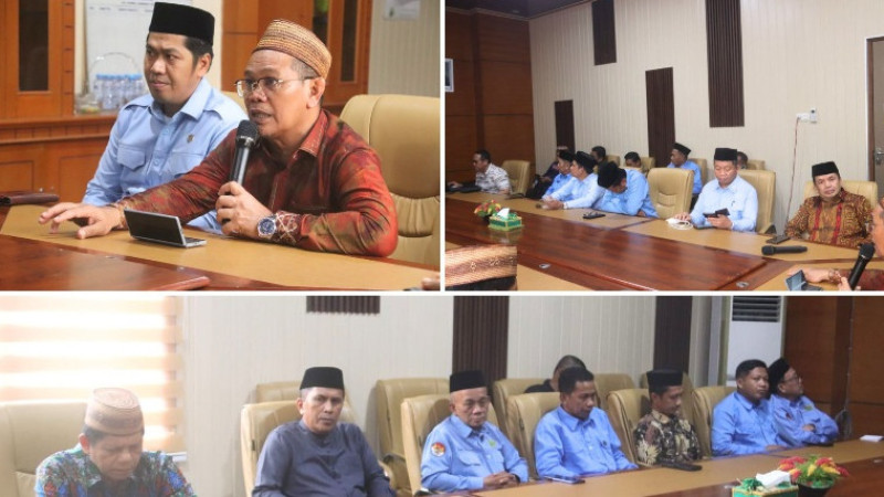Persiapan Safari Ramadhan dan Kegiatan Kepedulian Sosial Kemenag Sulbar Gelar Rapat Koordinasi