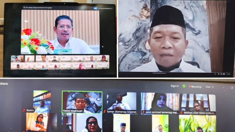 321 Guru Madrasah lingkup Kanwil Kemenag Sulbar Ikuti Pembukaan PPG Daljab Batch