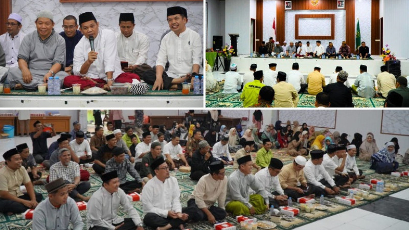 Dalam Rangka Pererat Silaturahmi di Bulan Suci Ramadhan Kemenag Sulbar Gelar Buka Bersama