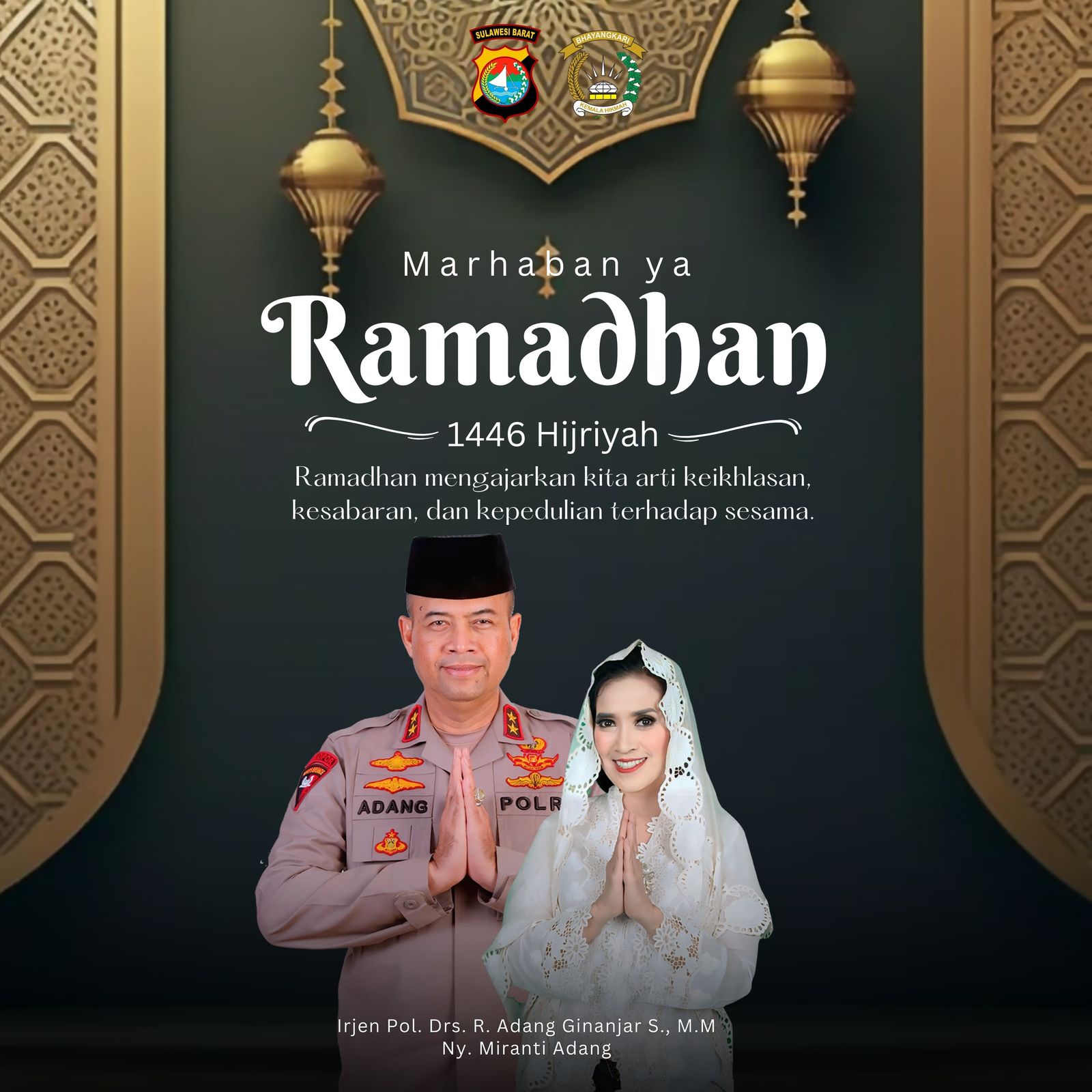 Marhaban Ya Ramadhan! Kapolda Ajak Warga Sulbar Raih Keberkahan Ramadhan dengan Sabar dan Ikhlas