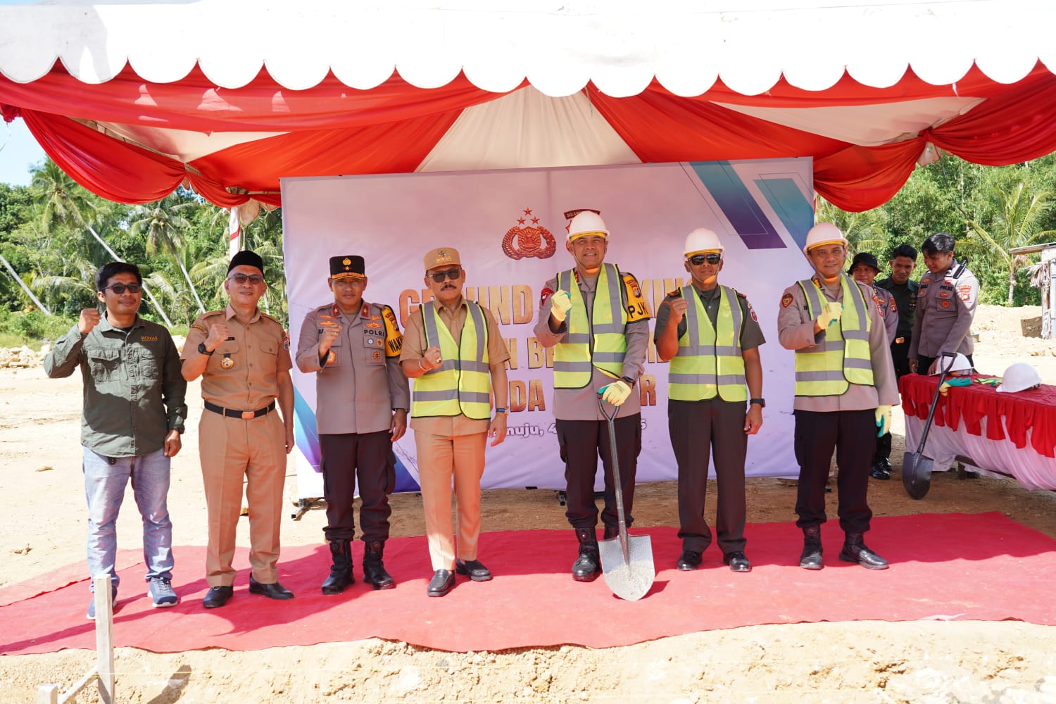 Groundbreaking Perumahan Bersubsidi PNPP Polda Sulbar Tandai Langkah Menuju Kesejahteraan di Sulbar