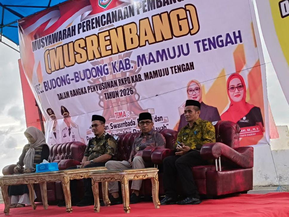 Musrenbang Kecamatan Budong-Budong, Bupati Mamuju Tengah Tekankan Pembangun Berkelanjutan