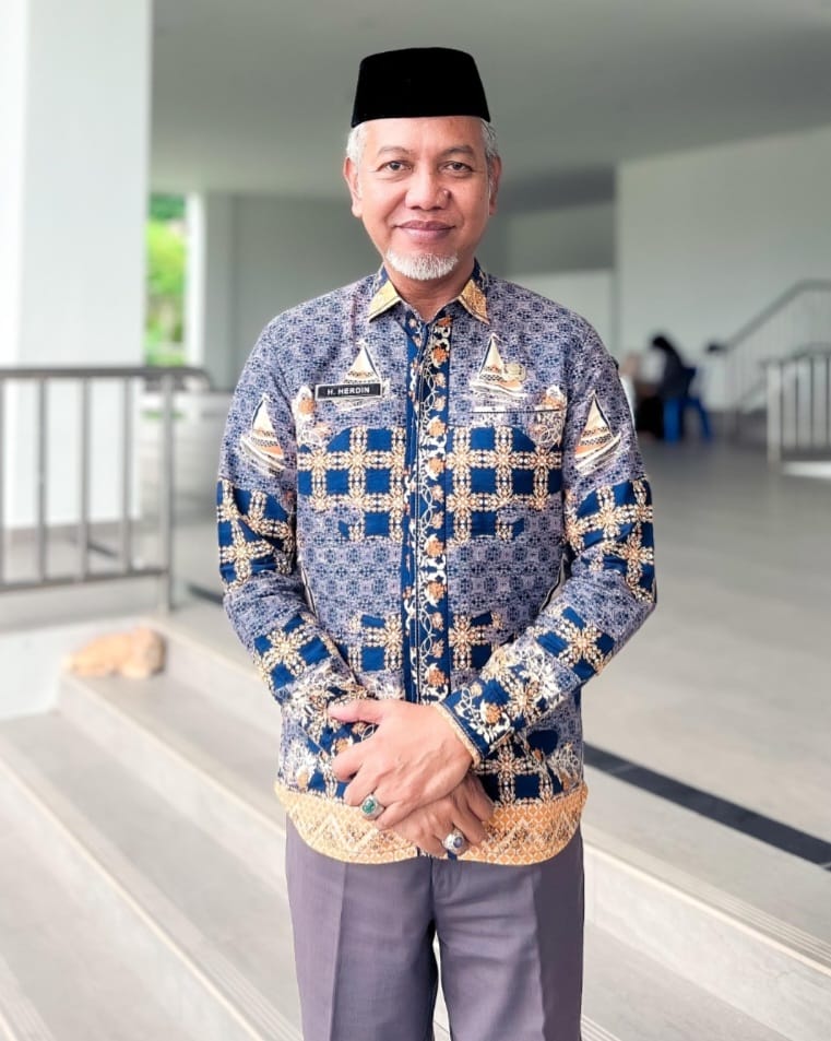 Herdin Ismail Pamit Usai Menjabat Sebagai Plt Kepala Kesbangpol Sulbar