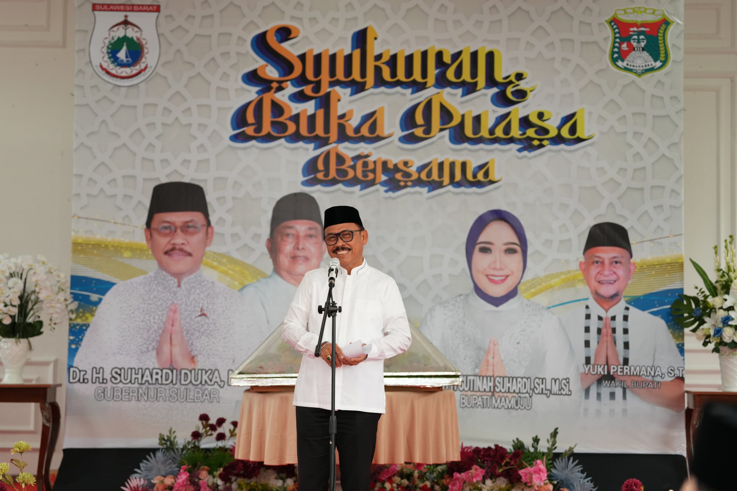 Buka Puasa Bersama di Rujab Bupati Mamuju, Gubernur Sulbar: Ini Kemenangan Kita Semua