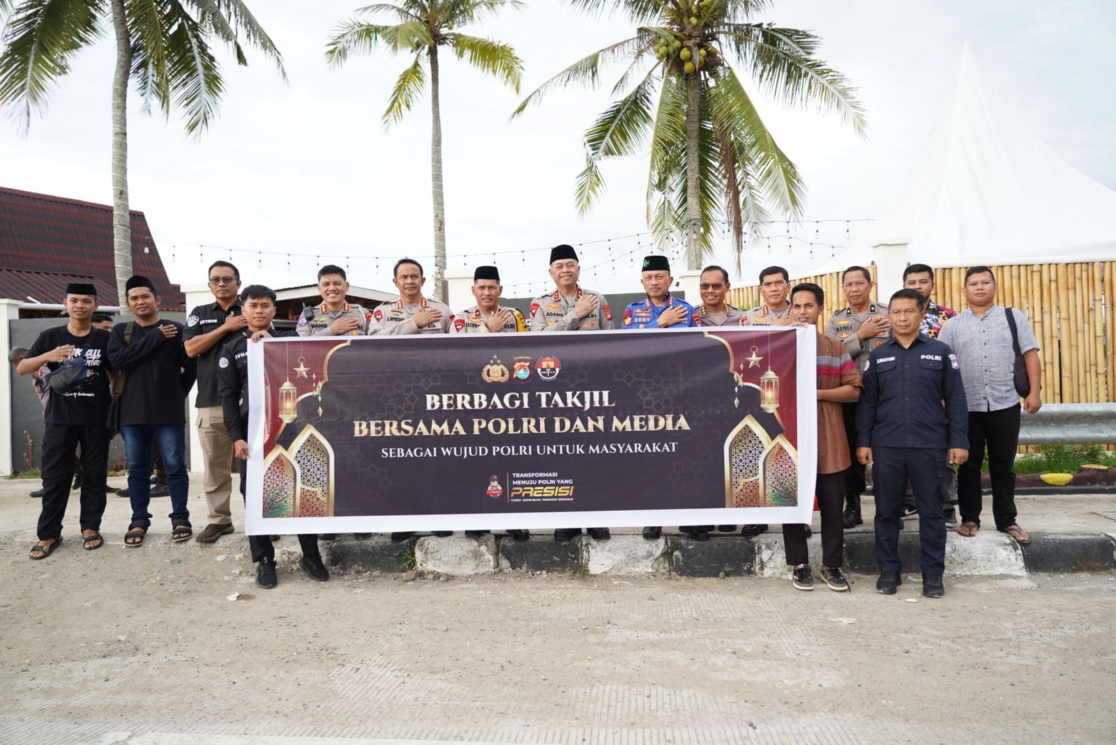 Buka Puasa Bersama: Polda Sulbar dan Media Pererat Silaturahmi, Menuju Polri yang Diharapkan Masyarakat