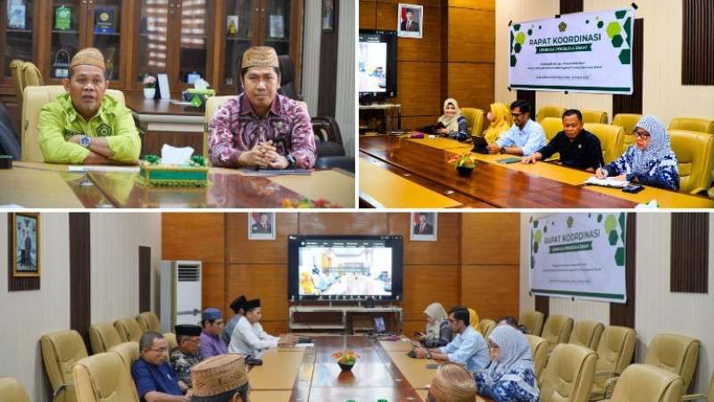 Kanwil Kemenag Sulbar Rakor Bersama Lembaga Pengelola Zakat