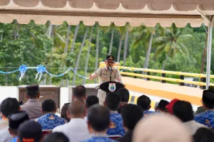 Gubernur Suhardi Duka Tinjau Rekonstruksi Tanggul Tapandullu dan Resmikan Jembatan Nipa-Nipa, Dukung Konektivitas Pascabencana