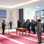 Lewati Seleksi Terbuka, 10 Pejabat Tinggi Pratama Dilantik Gubernur Sulbar