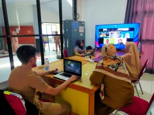 Perkuat Pengendalian Inflasi, Bapperida Sulbar Ikuti Rakor Kemendagri dan Evaluasi Program 3 Juta Rumah