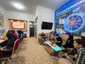 Kominfo Sulbar Ikuti Sosialisasi Manajemen Talenta, Ridwan Djafar Tegaskan Merit Sistem Fondasi ASN Berkualitas