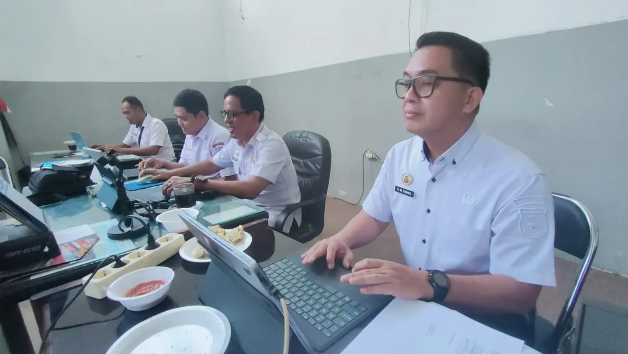 Dukung Stabilitas Daerah, Bidang Kewaspadaan Nasional Kesbangpol Sulbar Ikuti Rakor Virtual dengan Pusat