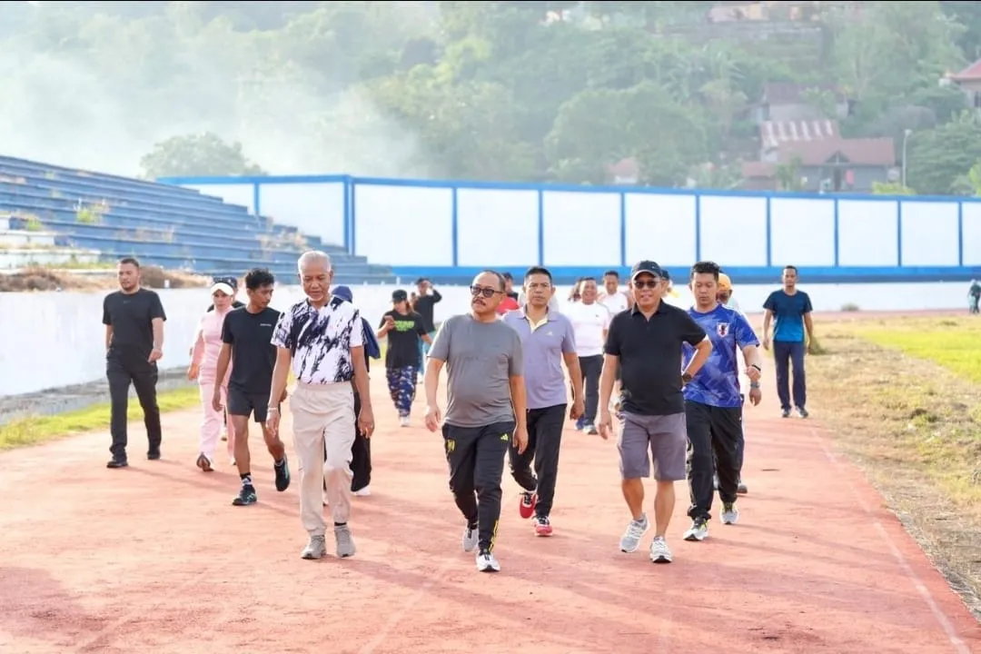 Gubernur Suhardi Duka Ajak Masyarakat Rutin Beraktivitas Fisik Demi Hidup Sehat